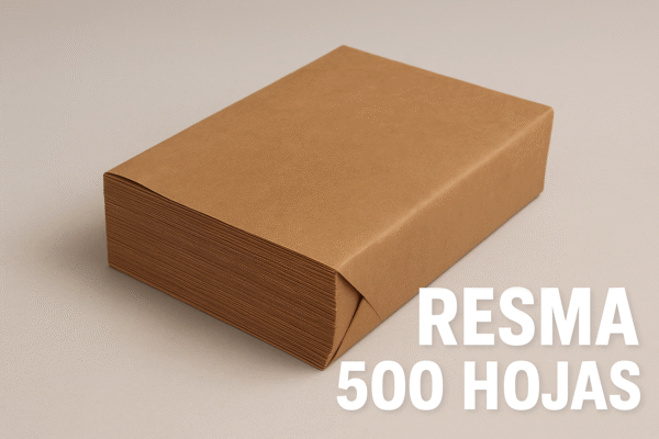 Papel Kraft Liso de 90 gr./m2  (75 x 105 cm.)