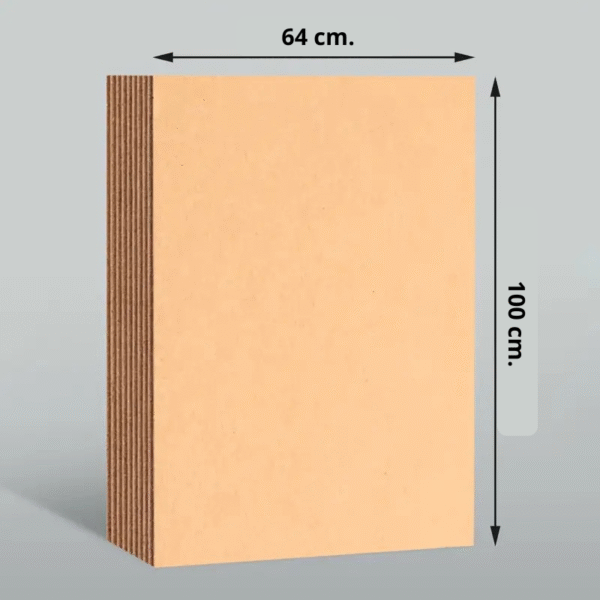 Papel Antigrasa Kraft de 40 gr./m2.  (64 x 100cm.) - Imagen 2